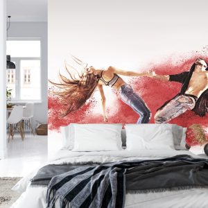 Papier Peint Couple De Danse Hip-Hop – Image 8