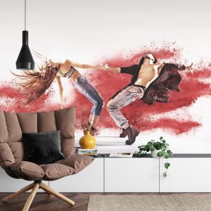 Papier Peint Couple De Danse Hip-Hop – Image 4