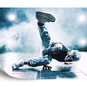 Papier Peint Danseur De Breakdance Pendant Le Spectacle – Image 2