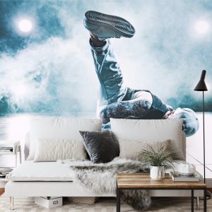 Papier Peint Danseur De Breakdance Pendant Le Spectacle – Image 3