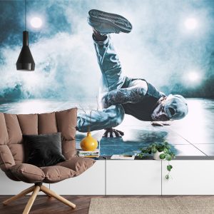 Papier Peint Danseur De Breakdance Pendant Le Spectacle – Image 4