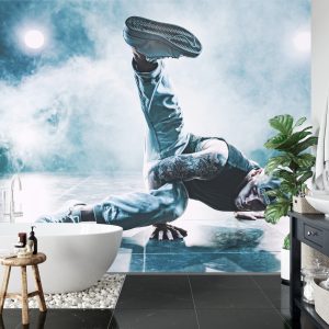 Papier Peint Danseur De Breakdance Pendant Le Spectacle – Image 5