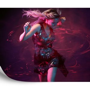 Papier Peint Jeune Femme En Danse – Image 2