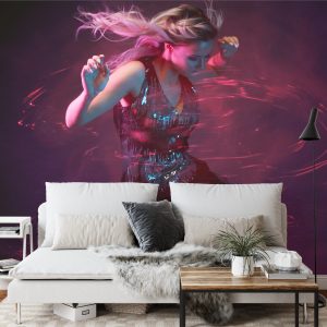 Papier Peint Jeune Femme En Danse – Image 3