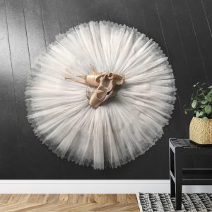 Papier Peint Chaussures De Ballet Sur Un Tutu Blanc – Image 7