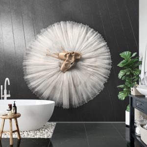 Papier Peint Chaussures De Ballet Sur Un Tutu Blanc – Image 5