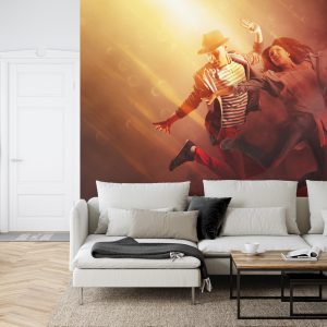 Papier Peint Couple De Danse Hip-Hop Pendant La Représentation – Image 6