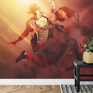 Papier Peint Couple De Danse Hip-Hop Pendant La Représentation – Image 7