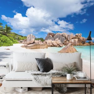 Papier Peint Plage Océan Rochers – Image 3