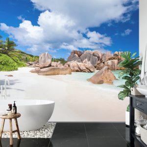 Papier Peint Plage Océan Rochers – Image 5