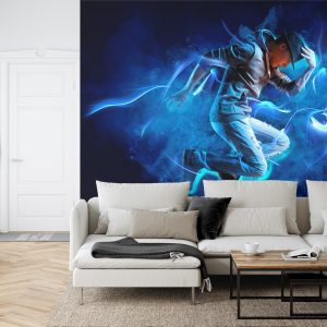 Papier Peint Danseuse Lors D'un Spectacle Avec Effets Spéciaux – Image 6