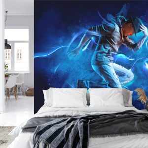 Papier Peint Danseuse Lors D'un Spectacle Avec Effets Spéciaux – Image 8