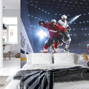 Papier Peint Les Joueurs De Hockey S'affrontent – Image 8