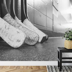 Papier Peint Bâtons De Hockey Noirs Et Blancs – Image 7