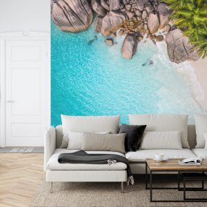 Papier Peint Plage Océan Palmiers – Image 6