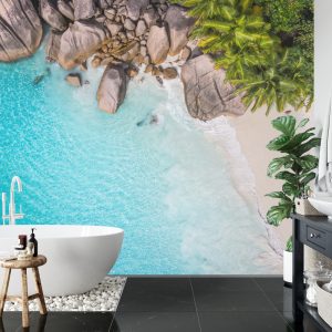 Papier Peint Plage Océan Palmiers – Image 5