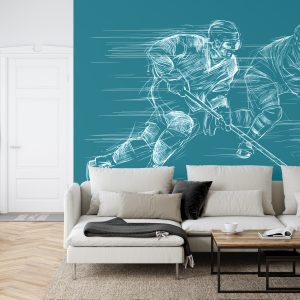 Papier Peint Joueurs De Hockey Tirés Au Sort – Image 6