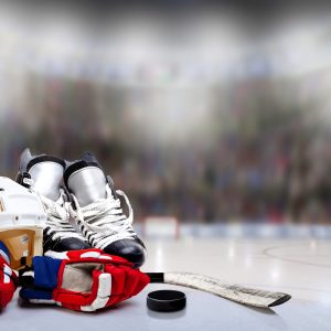 Papier Peint Ensemble De Joueur De Hockey – Image 1