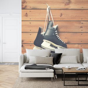 Papier Peint Patins À Glace Suspendus À Un Clou – Image 6