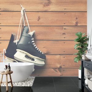 Papier Peint Patins À Glace Suspendus À Un Clou – Image 5