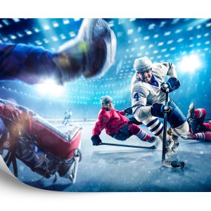 Papier Peint Match De Hockey Féroce – Image 2