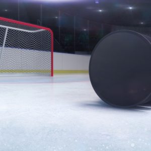 Papier Peint Rondelles De Hockey – Image 1