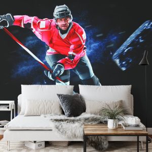 Papier Peint Joueur De Hockey En Formation – Image 3