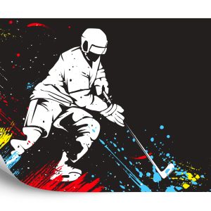 Papier Peint Un Joueur De Hockey – Image 2
