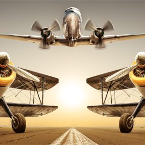 Papier Peint Avions Anciens – Image 1