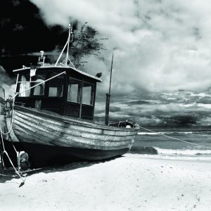 Papier Peint Bateau De Plage – Image 1