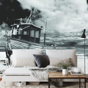 Papier Peint Bateau De Plage – Image 3