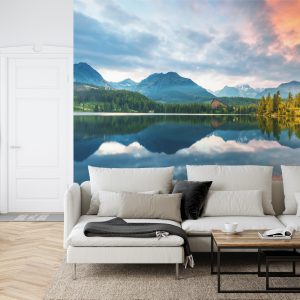 Papier Peint Lac De Montagne Štrbské Dans Les Hautes Tatras En Slovaquie – Image 6