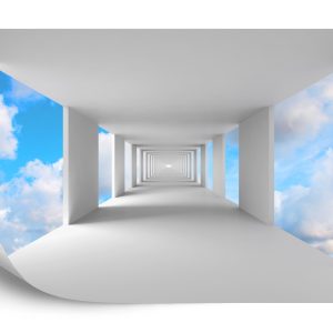 Papier Peint Forêt Dans Le Brouillard – Image 2