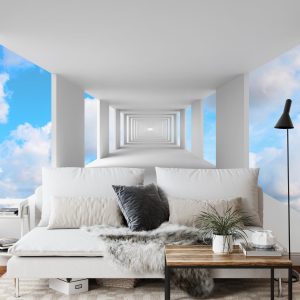 Papier Peint Forêt Dans Le Brouillard – Image 3