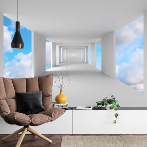 Papier Peint Forêt Dans Le Brouillard – Image 4