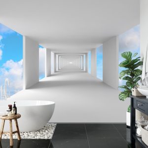 Papier Peint Forêt Dans Le Brouillard – Image 5