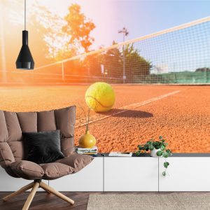 Papier Peint Balle De Tennis Sur Le Terrain – Image 4