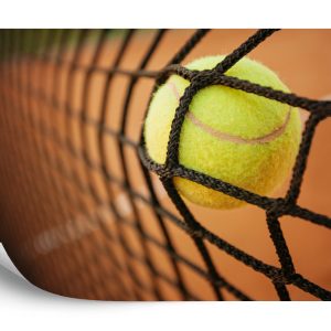 Papier Peint Balle De Tennis Dans Le Filet – Image 2