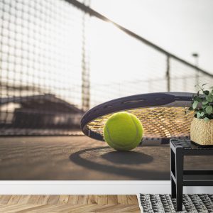 Papier Peint Balle De Tennis Avec Raquette – Image 7
