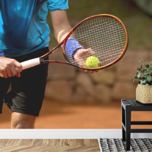 Papier Peint Un Joueur De Tennis Au Service – Image 7