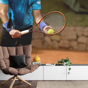 Papier Peint Un Joueur De Tennis Au Service – Image 4
