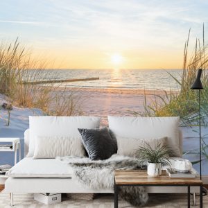 Papier Peint Plage Mer Dunes – Image 3