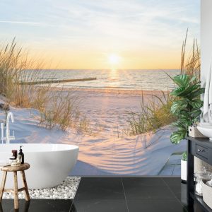 Papier Peint Plage Mer Dunes – Image 5
