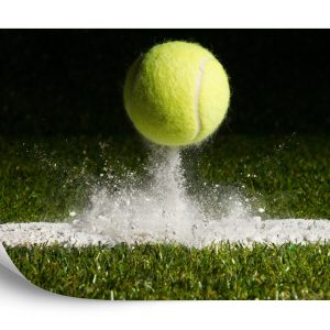Papier Peint Balle De Tennis Sur La Ligne – Image 2
