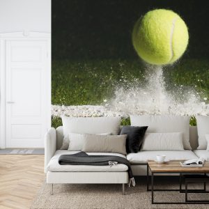 Papier Peint Balle De Tennis Sur La Ligne – Image 6