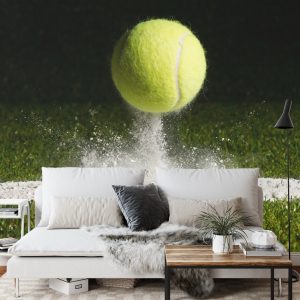 Papier Peint Balle De Tennis Sur La Ligne – Image 3