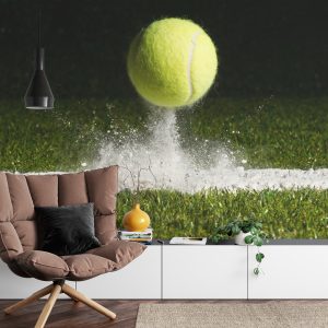 Papier Peint Balle De Tennis Sur La Ligne – Image 4