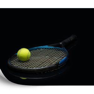 Papier Peint Raquette De Tennis Avec Une Balle – Image 2