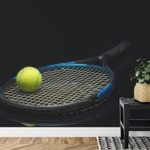 Papier Peint Raquette De Tennis Avec Une Balle – Image 7