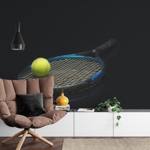 Papier Peint Raquette De Tennis Avec Une Balle – Image 4